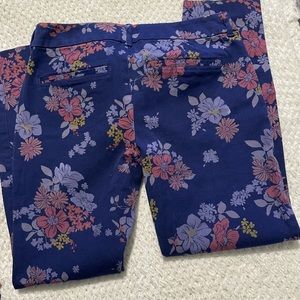 Cropped Floral pants
